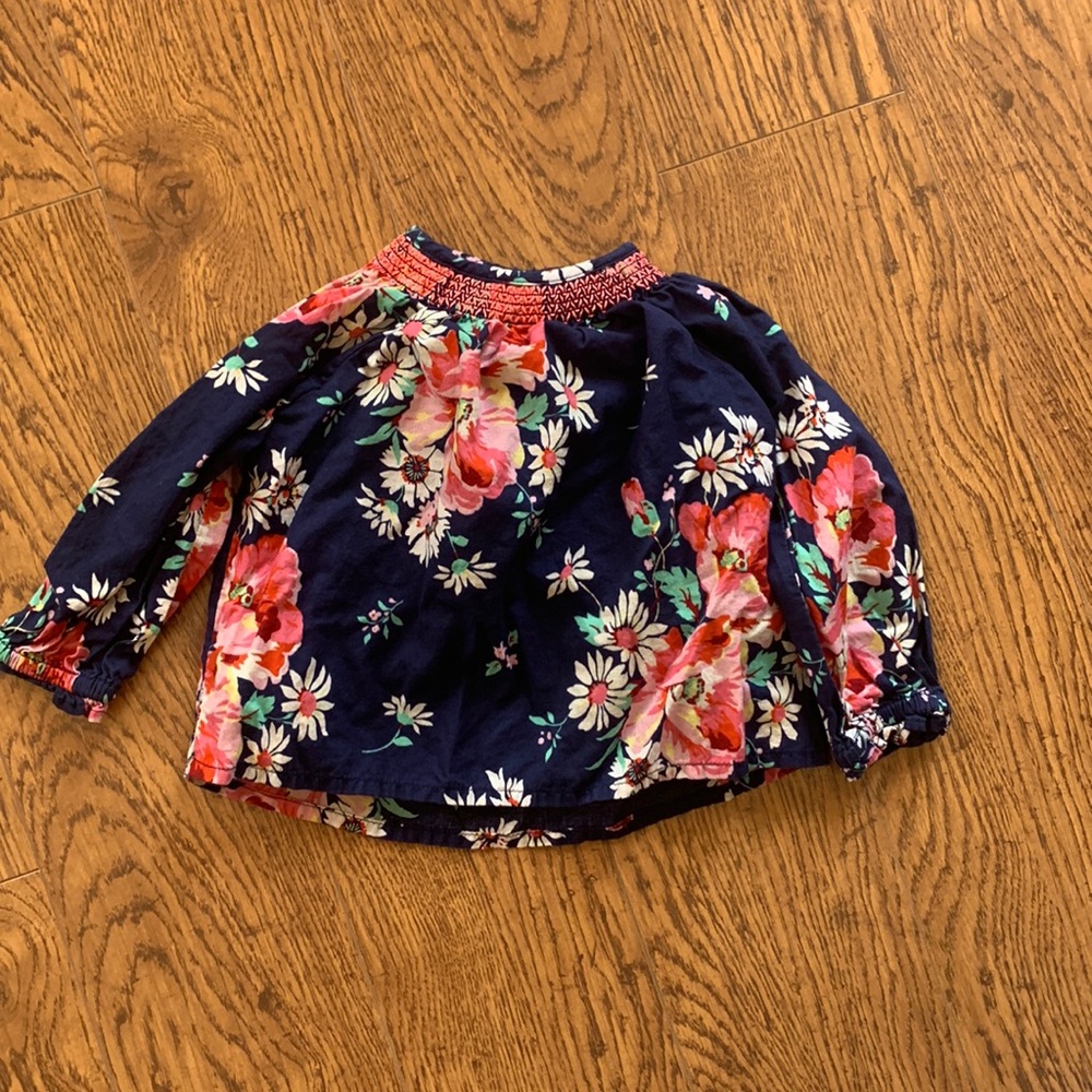(3/$18) Baby Gap Floral Blouses